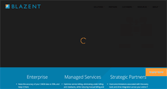 Desktop Screenshot of blazent.com